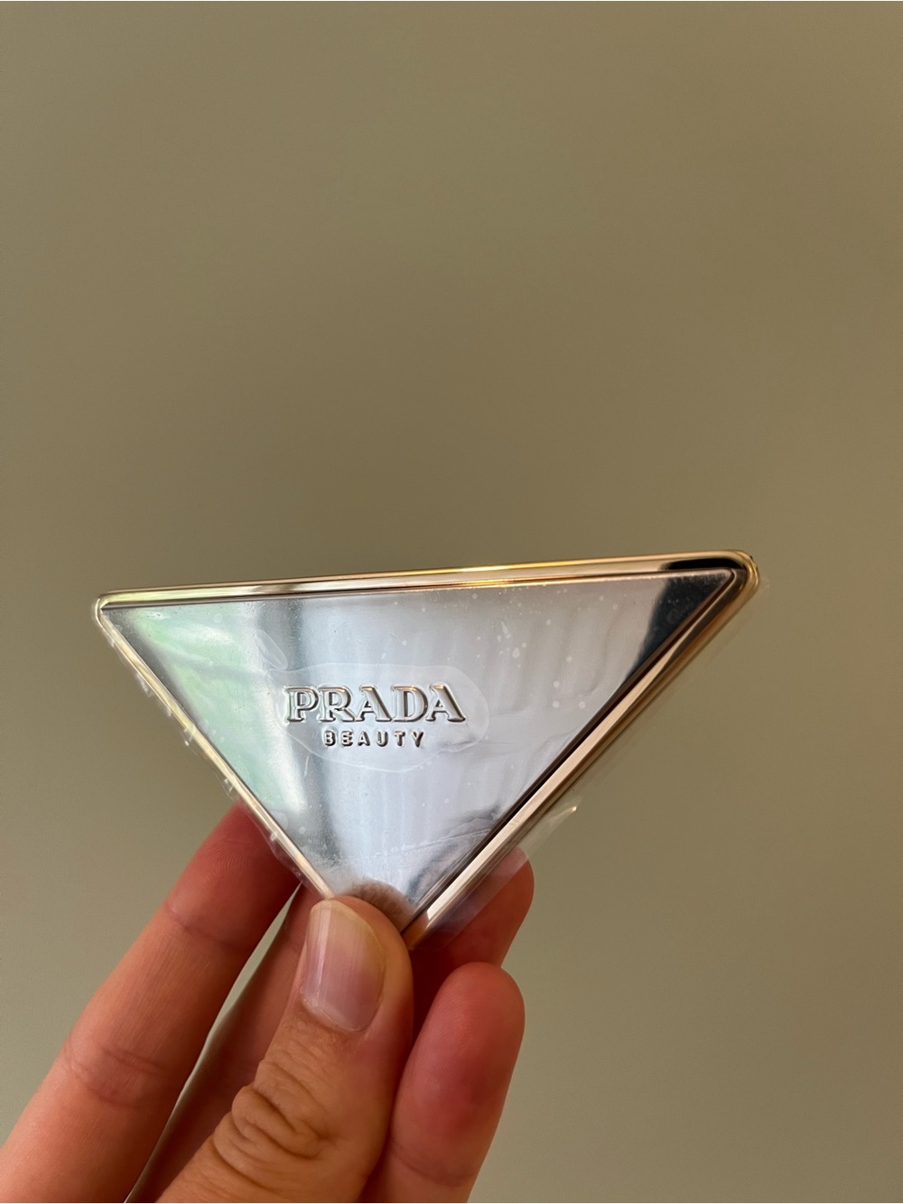 Prada Beauty Triangle Compact Mirror